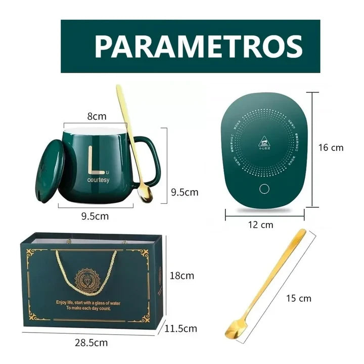 Taza Con Calentador