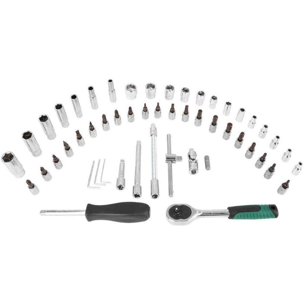 Set de Llave Chicharra y Dados 53 Piezas