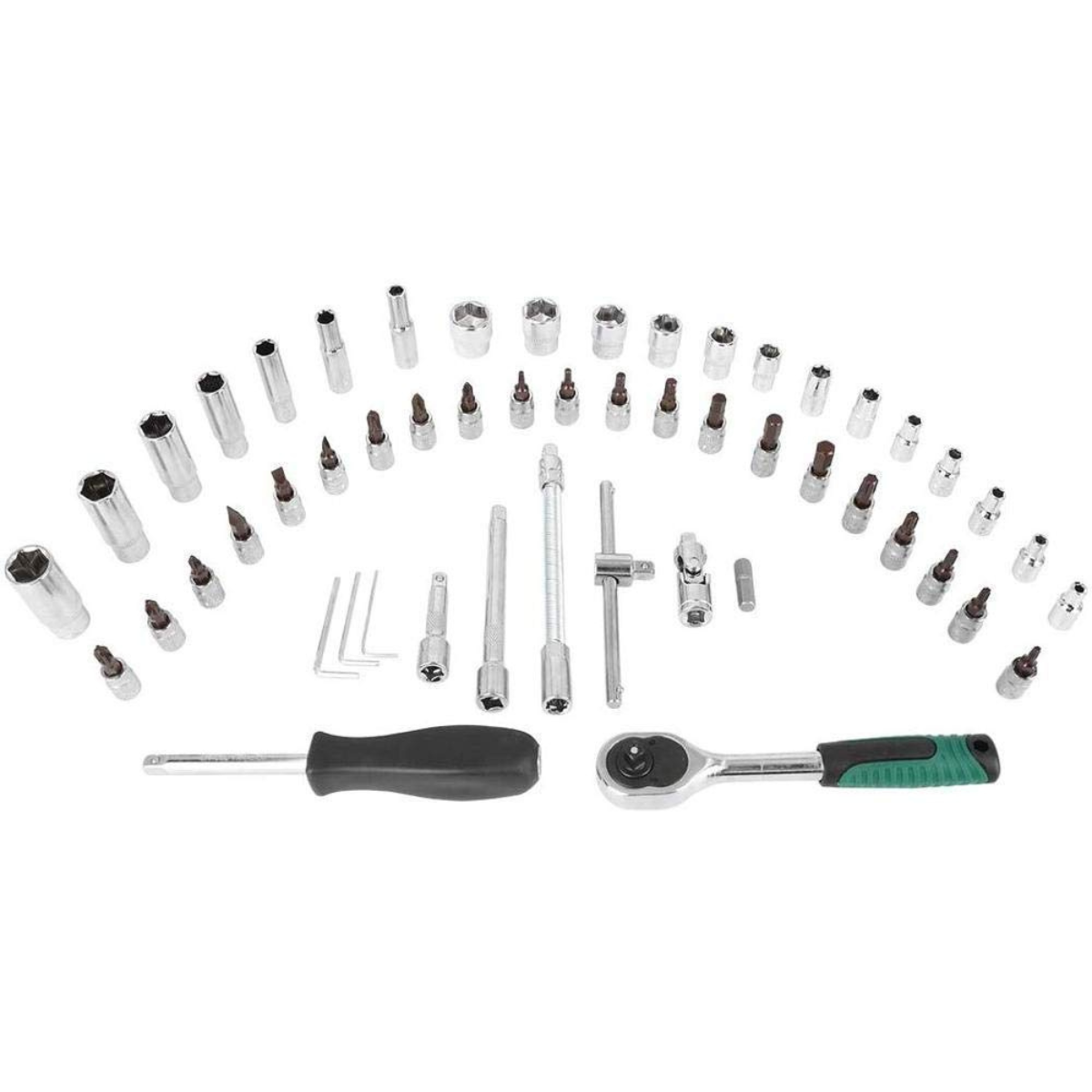 Set de Llave Chicharra y Dados 53 Piezas