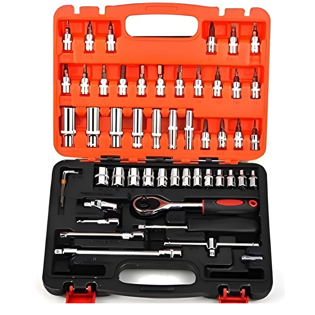 Set de Llave Chicharra y Dados 53 Piezas