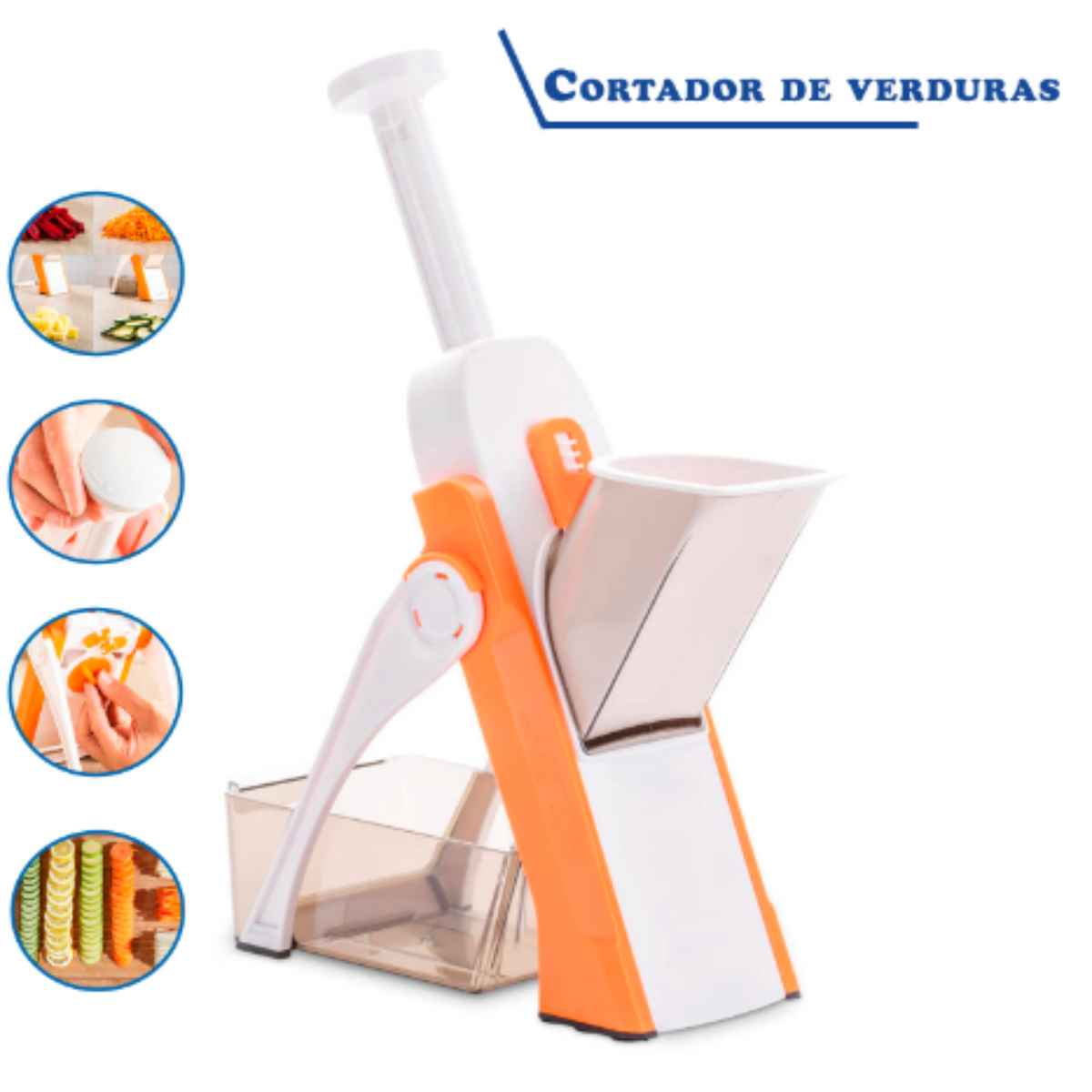 Picadora Cortadora Verduras Ajustable