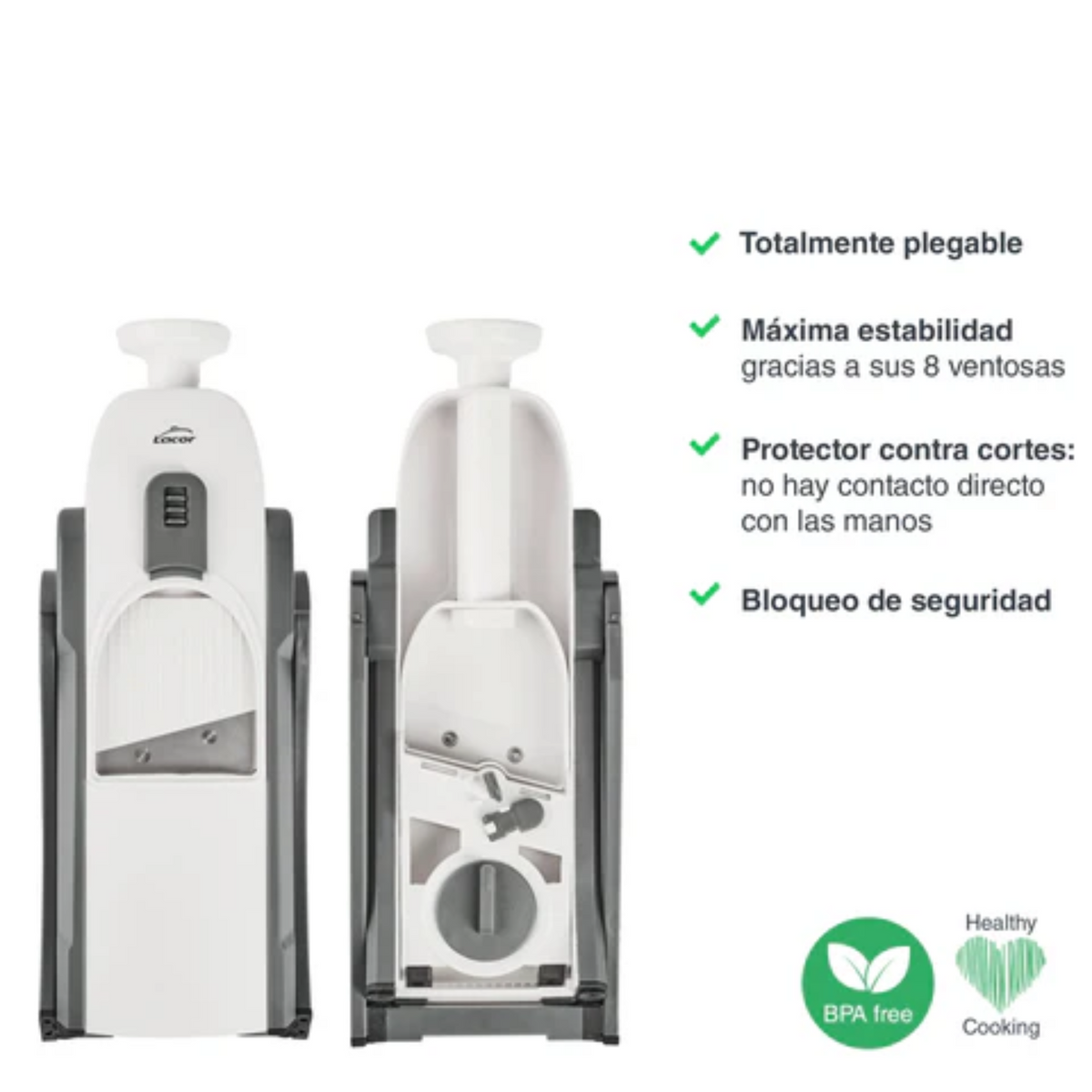 Picadora Cortadora Verduras Ajustable